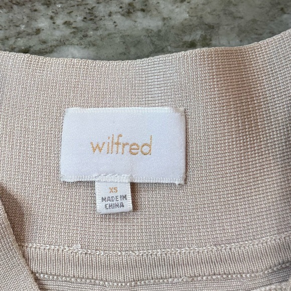 Aritzia Wilfred Cream A-Line Skirt Size Women’s XS - Picture 3 of 5